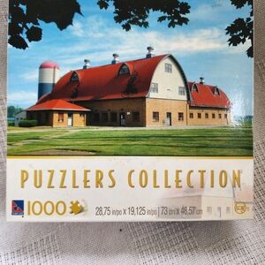 Puzzlers Collection Old Farm Indiana 1000 Piece Jigsaw Puzzle New Sealed